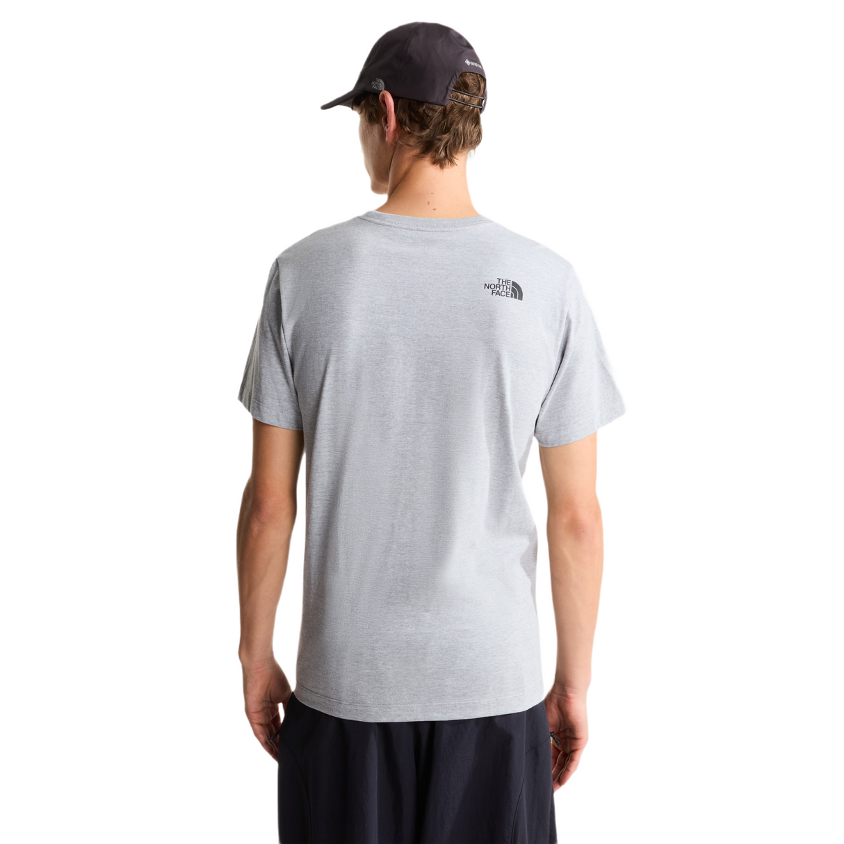 The North Face Men's Evolution Box Half Dome T-Shirt TNF Pale Grey Heather / Small - 53 Degrees North