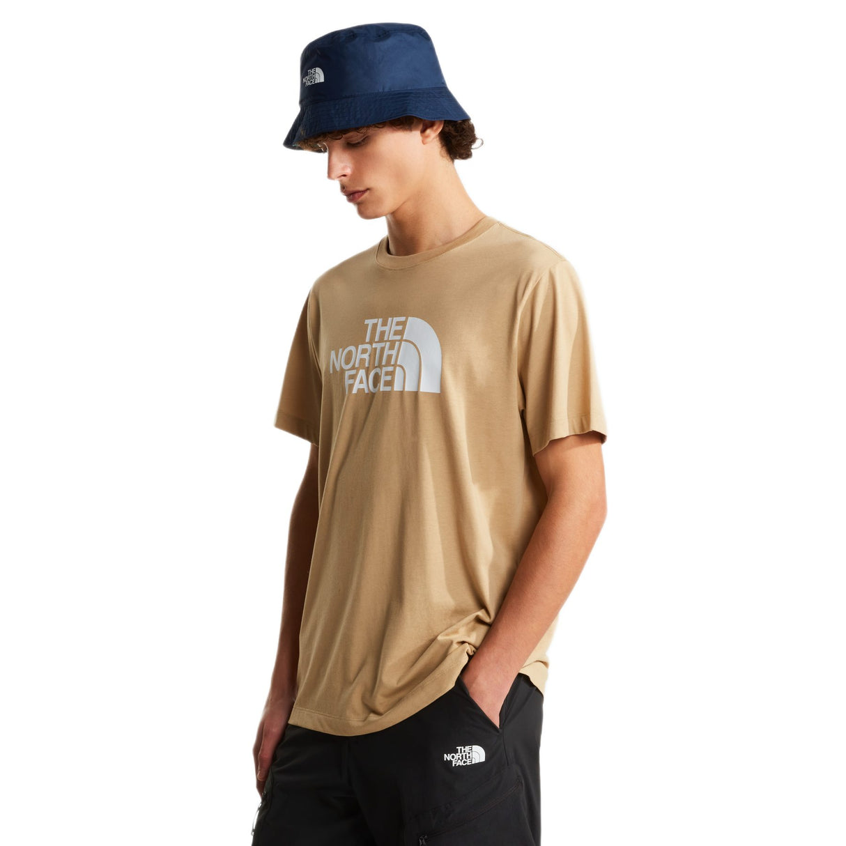 The North Face Men's Evolution Half Dome T-Shirt Khaki Stone / Small-Khaki Stone / Medium-Khaki Stone / Large-Khaki Stone / X-Large-Khaki Stone / XX-Large - 53 Degrees North 