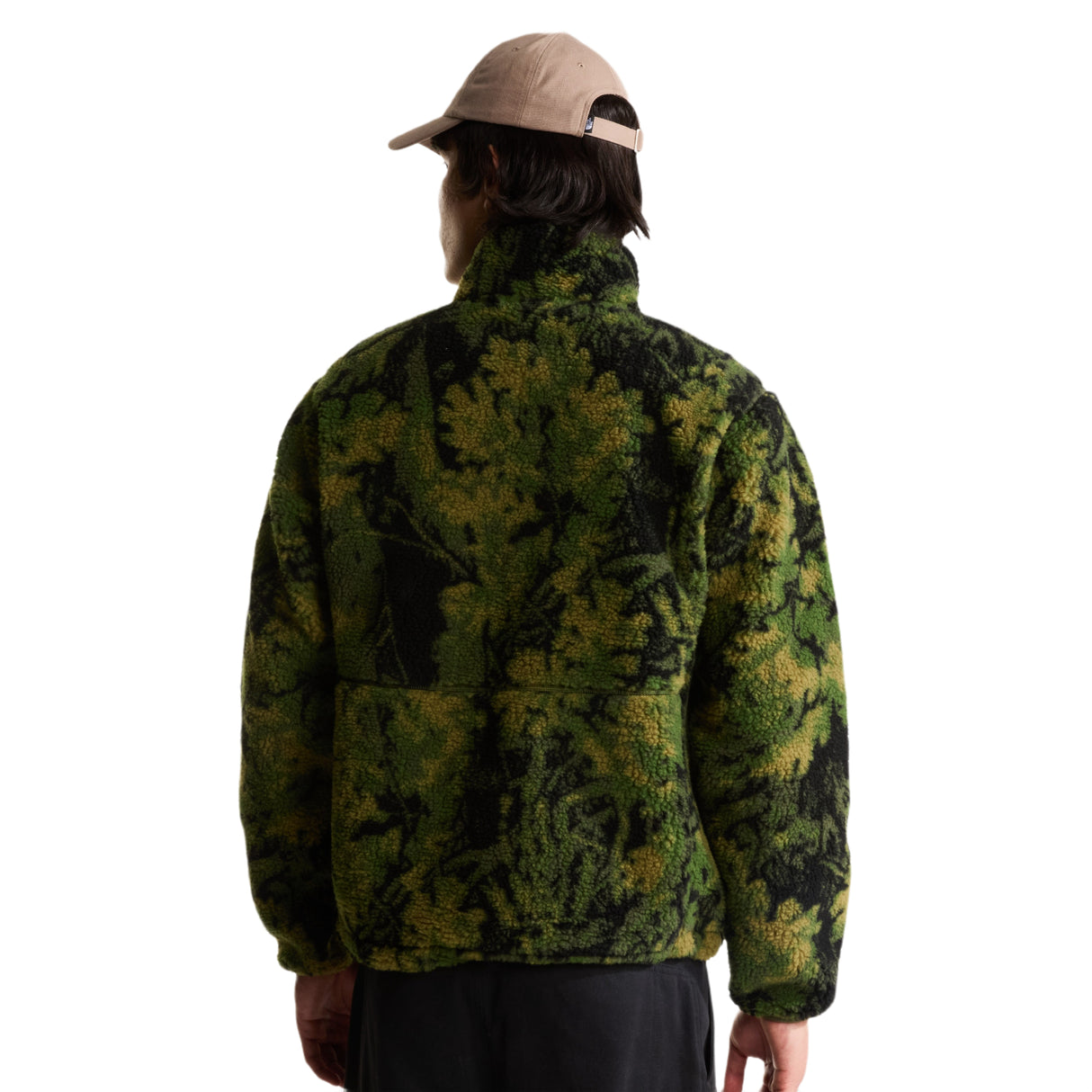 The North Face Men's Extreme Pile 2 Full Zip Jacket Print New Taupe Green Yosemite / Small - 53 Degrees North