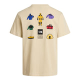 The North Face Men's Icon Celebration T-Shirt Desert Stone / Small-Desert Stone / Medium-Desert Stone / Large-Desert Stone / X-Large-Desert Stone / XX-Large - 53 Degrees North 