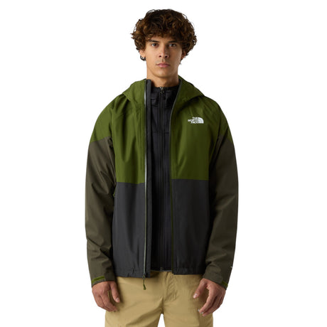The North Face Men's Lightning Zip-In Waterproof Jacket TNF Black/Smoked Pearl / Small-TNF Black/Smoked Pearl / Medium-TNF Black/Smoked Pearl / Large-TNF Black/Smoked Pearl / X-Large-TNF Black/Smoked Pearl / XX-Large - 53 Degrees North 