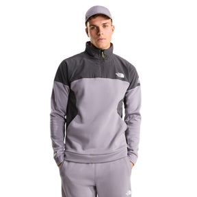 The North Face Men's Mountain Athletics 1/4 Zip Fleece Transcendent Grey/Anthracite / Small-Transcendent Grey/Anthracite / Medium-Transcendent Grey/Anthracite / Large-Transcendent Grey/Anthracite / X-Large - 53 Degrees North 