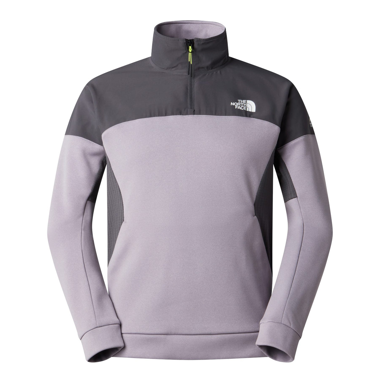 The North Face Men's Mountain Athletics 1/4 Zip Fleece Transcendent Grey/Anthracite / Small-Transcendent Grey/Anthracite / Medium-Transcendent Grey/Anthracite / Large-Transcendent Grey/Anthracite / X-Large - 53 Degrees North 