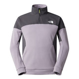 The North Face Men's Mountain Athletics 1/4 Zip Fleece Transcendent Grey/Anthracite / Small-Transcendent Grey/Anthracite / Medium-Transcendent Grey/Anthracite / Large-Transcendent Grey/Anthracite / X-Large - 53 Degrees North 