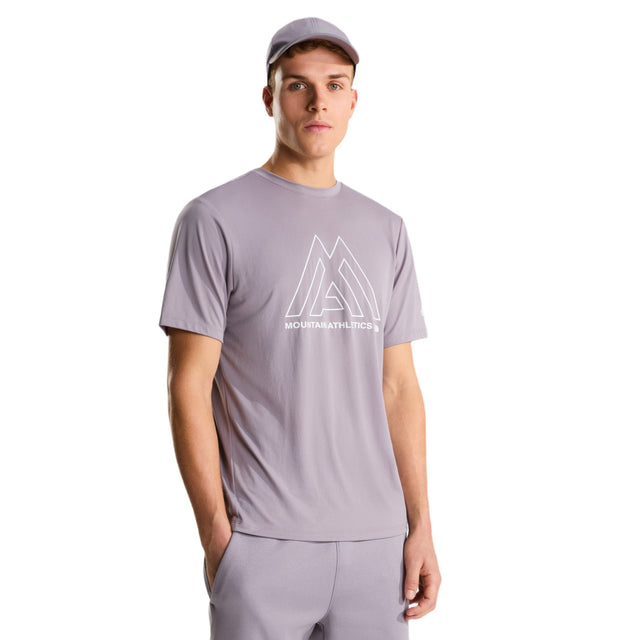 The North Face Men's Mountain Athletics 24/7 T-Shirt Transcendent Grey / Small-Transcendent Grey / Medium-Transcendent Grey / Large-Transcendent Grey / X-Large-TNF Black / Small - 53 Degrees North 