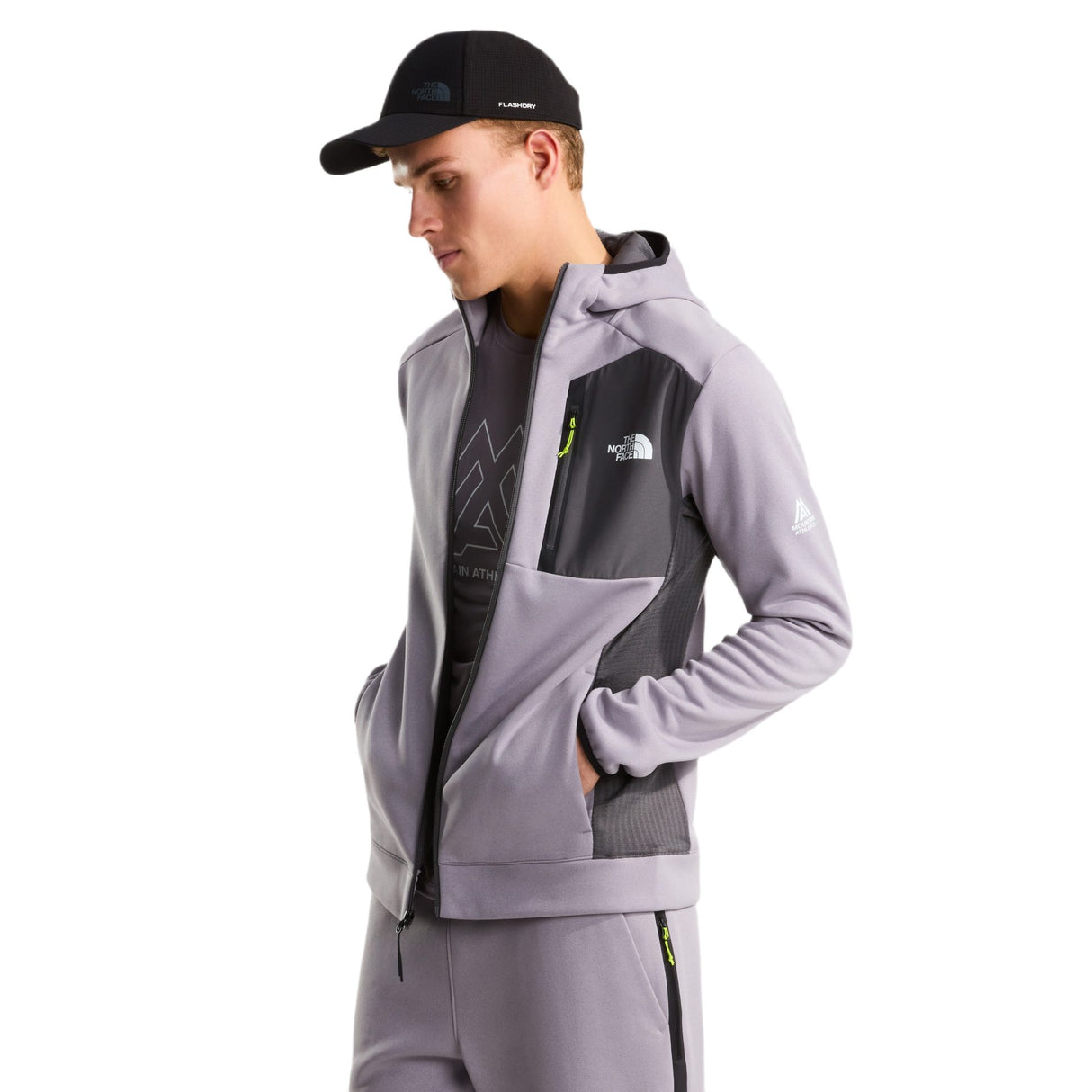 The North Face Men's Mountain Athletics Fleece Full Zip Jacket TNF Black / Small-TNF Black / Medium-TNF Black / Large-TNF Black / X-Large-Transcendent Grey/Anthracite / Small - 53 Degrees North 