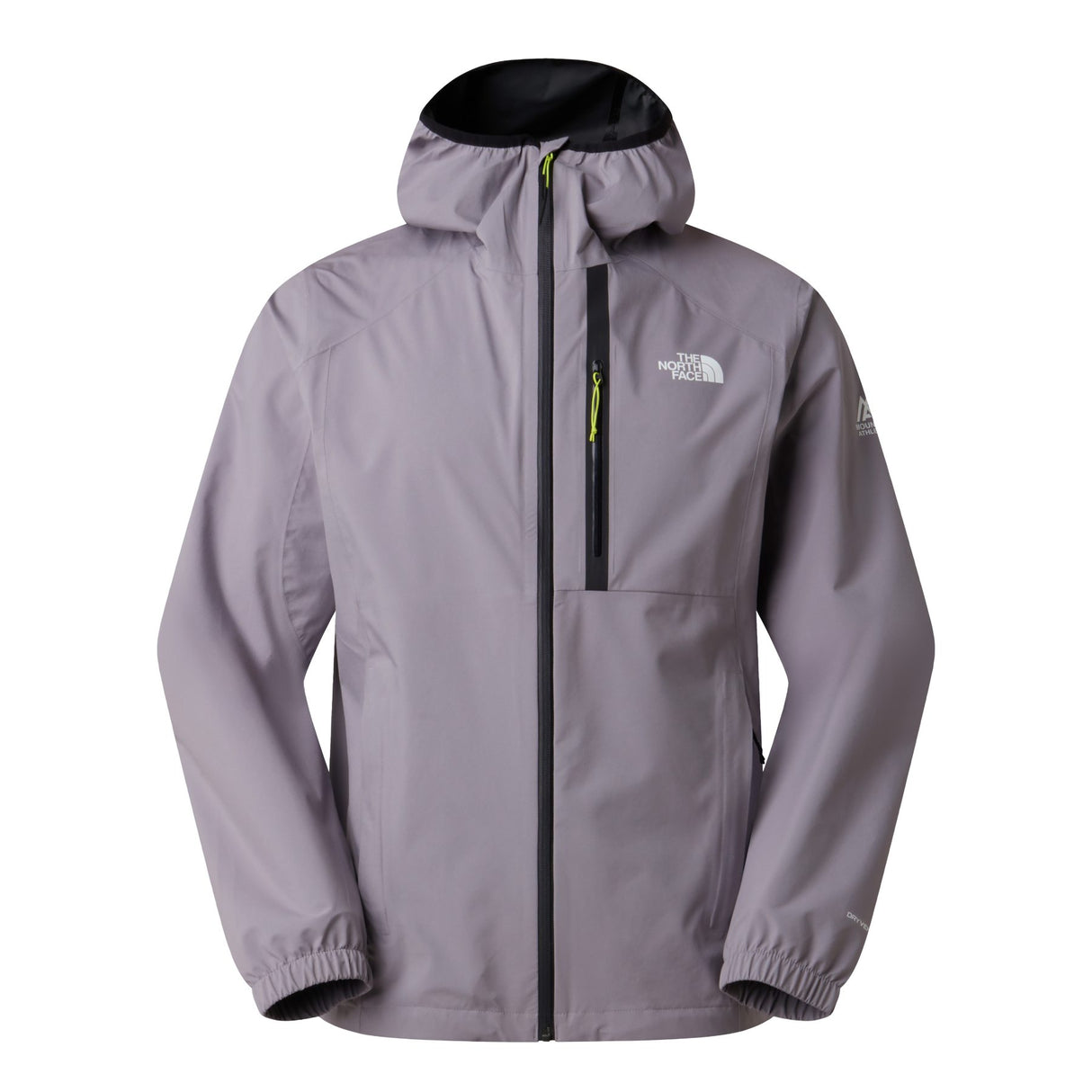 The North Face Men's Mountain Athletics Rainlit Hooded Jacket Transcendent Grey / Small-Transcendent Grey / Medium-Transcendent Grey / Large-Transcendent Grey / X-Large - 53 Degrees North 