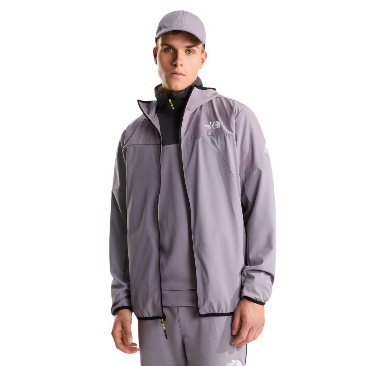 The North Face Men's Mountain Athletics Ushba Hooded Jacket Transcendent Grey / Small-Transcendent Grey / Medium-Transcendent Grey / Large-Transcendent Grey / X-Large-TNF Black / Small - 53 Degrees North 