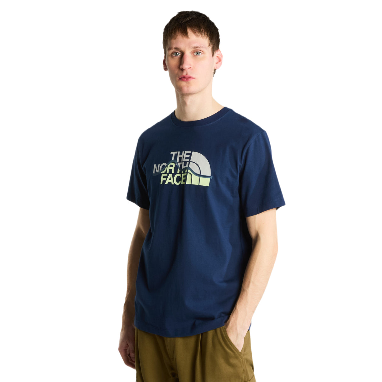 The North Face Men's Mountain Line T-Shirt Summit Navy / Small - 53 Degrees North