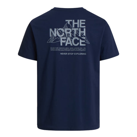 The North Face Men's Mountain Sketch Regular T-Shirt Summit Navy / Small-Summit Navy / Medium-Summit Navy / Large-Summit Navy / X-Large-Summit Navy / XX-Large - 53 Degrees North 