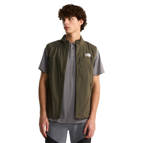 The North Face Men's Nimble Windproof Vest New Taupe Green / Small-New Taupe Green / Medium-New Taupe Green / Large-New Taupe Green / X-Large-New Taupe Green / XX-Large - 53 Degrees North 