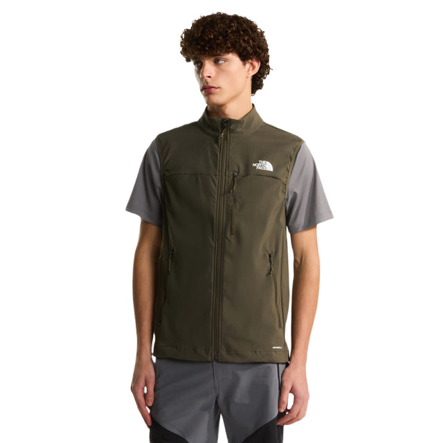 The North Face Men's Nimble Windproof Vest New Taupe Green / Small-New Taupe Green / Medium-New Taupe Green / Large-New Taupe Green / X-Large-New Taupe Green / XX-Large - 53 Degrees North 