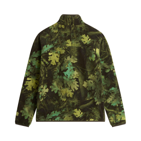 The North Face Men's Novelty Logo Glacier Printed 1/4-Zip Fleece New Taupe Green Yosemite / X Small - 53 Degrees North