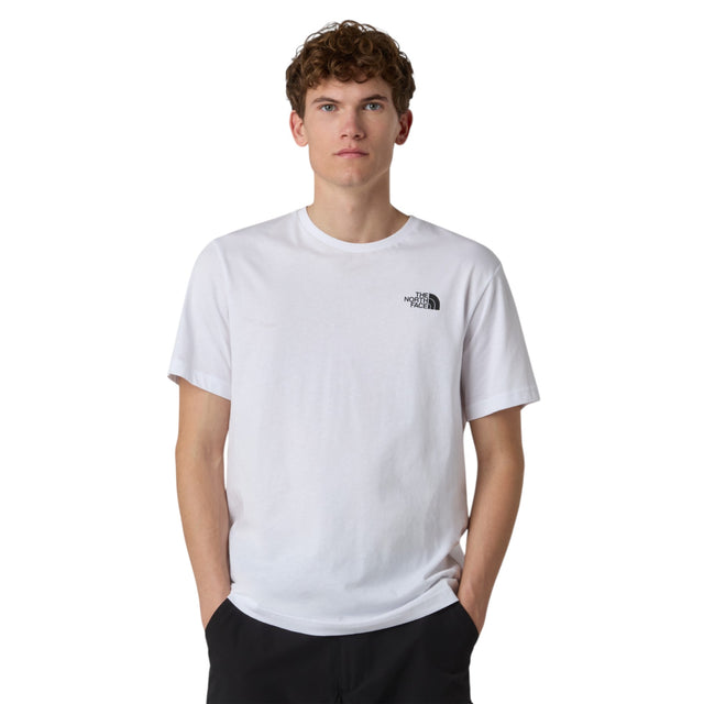 The North Face Men's Short Sleeve Box NSE T-Shirt TNF White / X-Small-TNF White / Small-TNF White / Medium-TNF White / Large-TNF White / X-Large - 53 Degrees North 