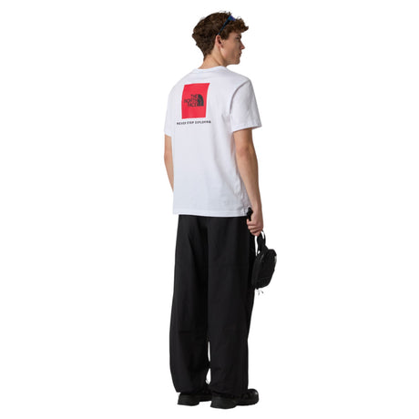The North Face Men's Short Sleeve Box NSE T-Shirt TNF White / X-Small-TNF White / Small-TNF White / Medium-TNF White / Large-TNF White / X-Large - 53 Degrees North 