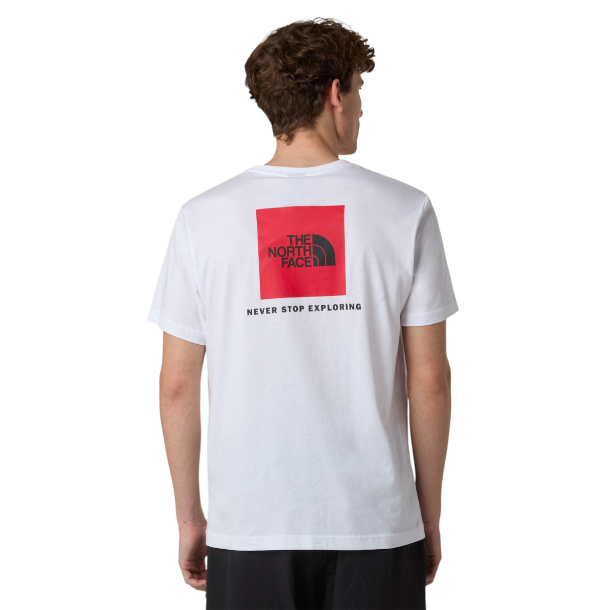 The North Face Men's Short Sleeve Box NSE T-Shirt TNF White / X-Small-TNF White / Small-TNF White / Medium-TNF White / Large-TNF White / X-Large - 53 Degrees North 