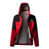 The North Face Men's Signal 2.5L DryVent Waterproof Jacket Skyline Blue/Adriatic Blue / Small-Skyline Blue/Adriatic Blue / Medium-Skyline Blue/Adriatic Blue / Large-Skyline Blue/Adriatic Blue / X-Large-Lava Red/Iron Clay/TNF Black / Small - 53 Degrees North 