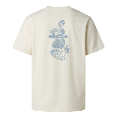 The North Face Men's Stones Relaxed T-Shirt White Dune / Small-White Dune / Medium-White Dune / Large-White Dune / X-Large-White Dune / XX-Large - 53 Degrees North 