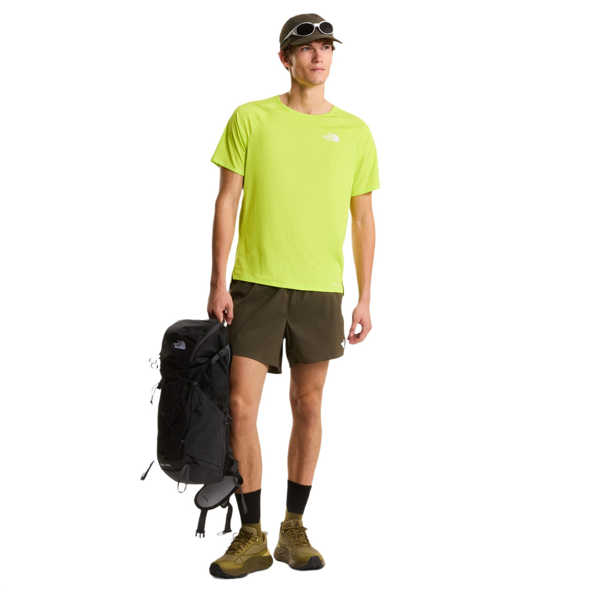 The North Face Men's Sunriser T-Shirt Fizz Lime / Small-Fizz Lime / Medium-Fizz Lime / Large-Fizz Lime / X-Large-Sumac / Small - 53 Degrees North 