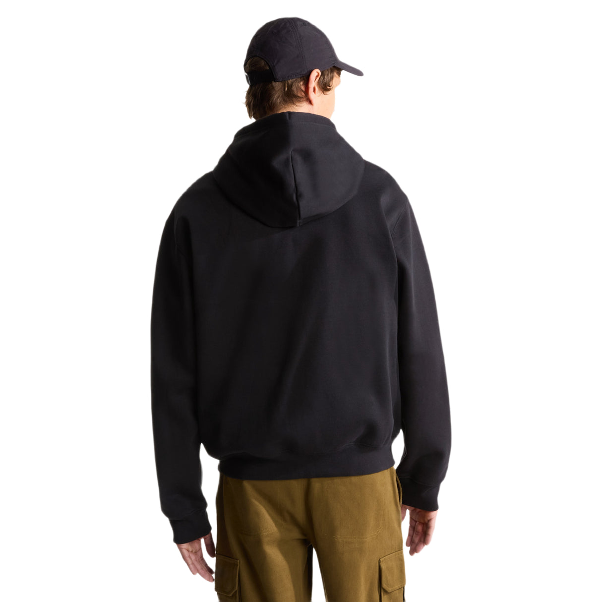 The North Face Men's TNF Essential Simple Dome Relaxed Full-Zip Hoodie TNF Black / Small - 53 Degrees North