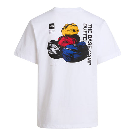 The North Face Men's The Base Camp Duffel Celebration T-Shirt TNF White / Small-TNF White / Medium-TNF White / Large-TNF White / X-Large-TNF White / XX-Large - 53 Degrees North 