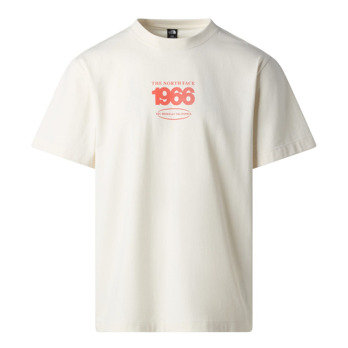 The North Face Men's Track Relaxed T-Shirt White Dune / Small-White Dune / Medium-White Dune / Large-White Dune / X-Large-White Dune / XX-Large - 53 Degrees North 