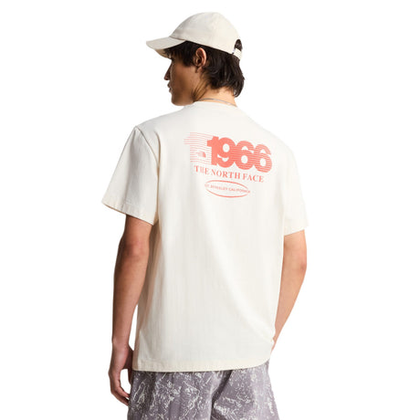 The North Face Men's Track Relaxed T-Shirt White Dune / Small-White Dune / Medium-White Dune / Large-White Dune / X-Large-White Dune / XX-Large - 53 Degrees North 