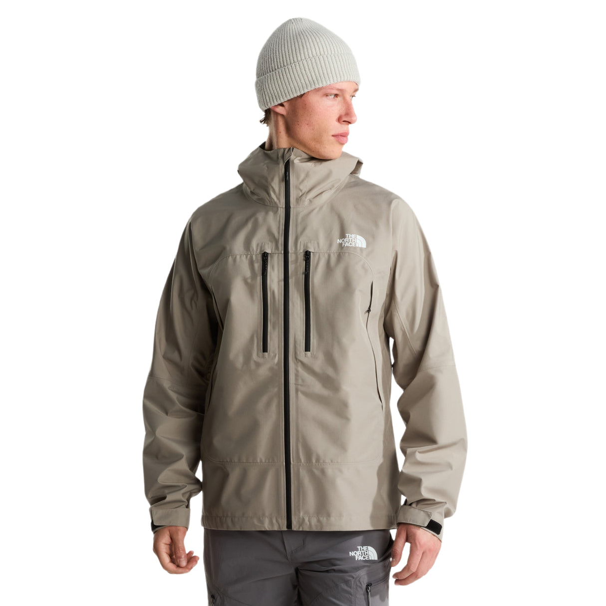 The North Face Men's Valley View Waterproof Jacket Stone Slab / Small - 53 Degrees North