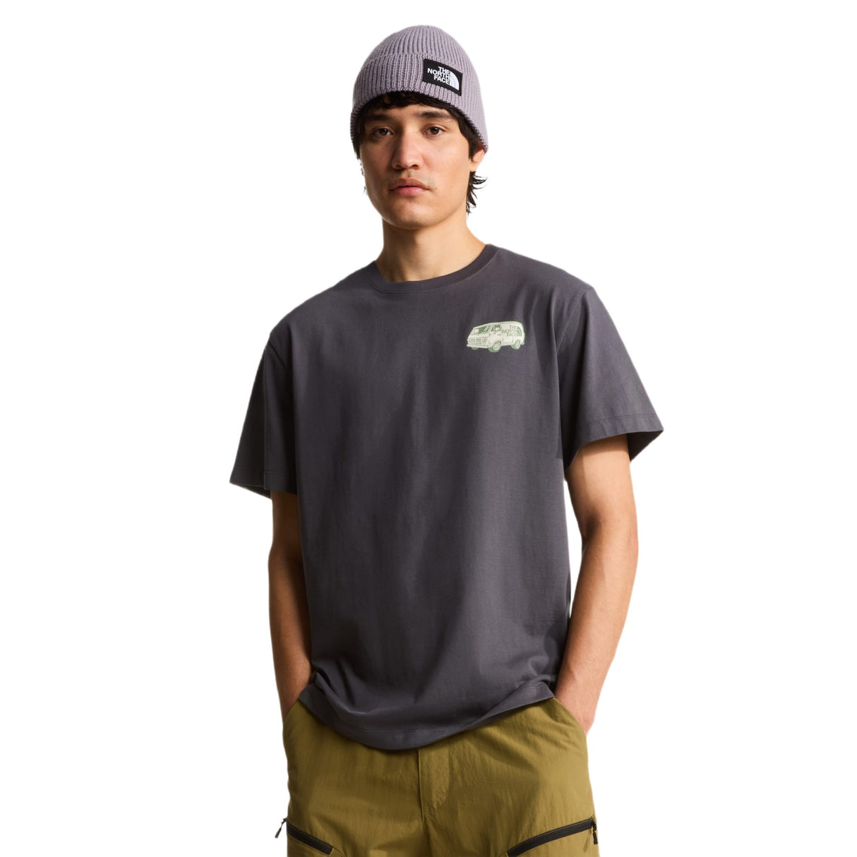 The North Face Men's Van Life Relaxed T-Shirt Stone Slab / Small-Stone Slab / Medium-Stone Slab / Large-Stone Slab / X-Large-Stone Slab / XX-Large - 53 Degrees North 
