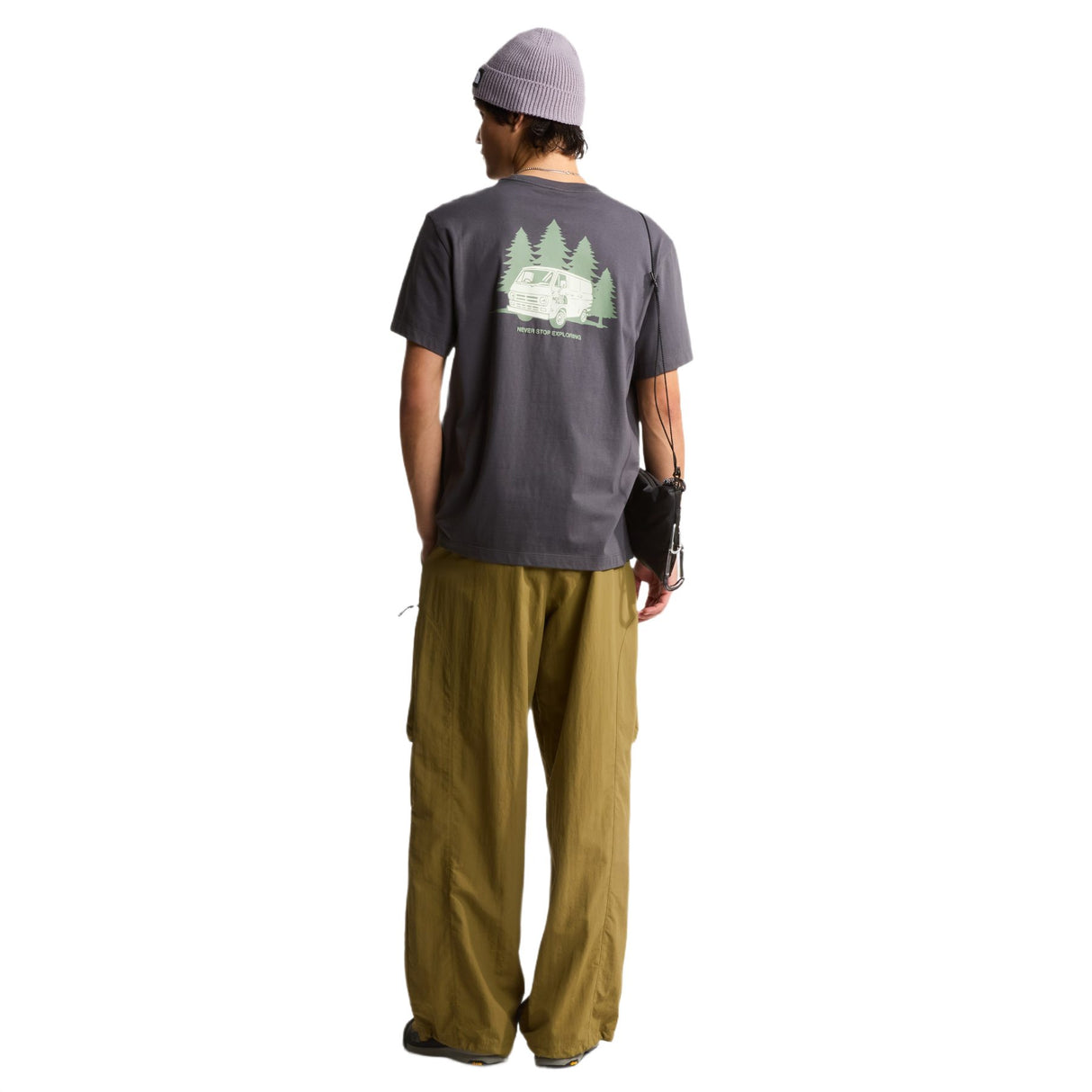 The North Face Men's Van Life Relaxed T-Shirt Stone Slab / Small-Stone Slab / Medium-Stone Slab / Large-Stone Slab / X-Large-Stone Slab / XX-Large - 53 Degrees North 