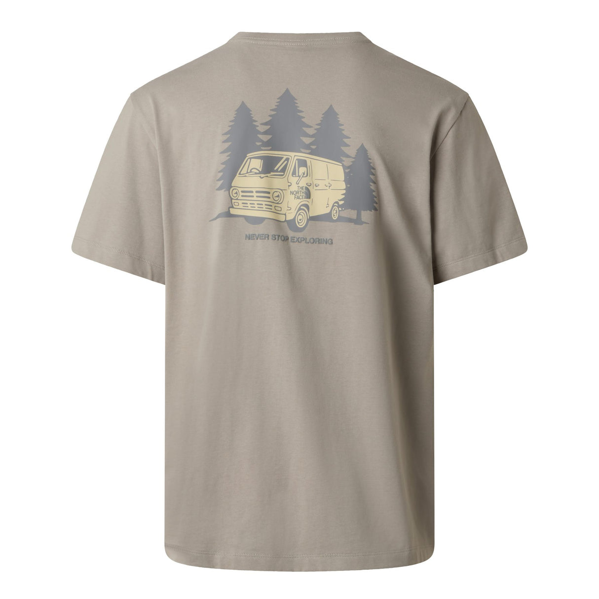 The North Face Men's Van Life Relaxed T-Shirt Stone Slab / Small-Stone Slab / Medium-Stone Slab / Large-Stone Slab / X-Large-Stone Slab / XX-Large - 53 Degrees North 