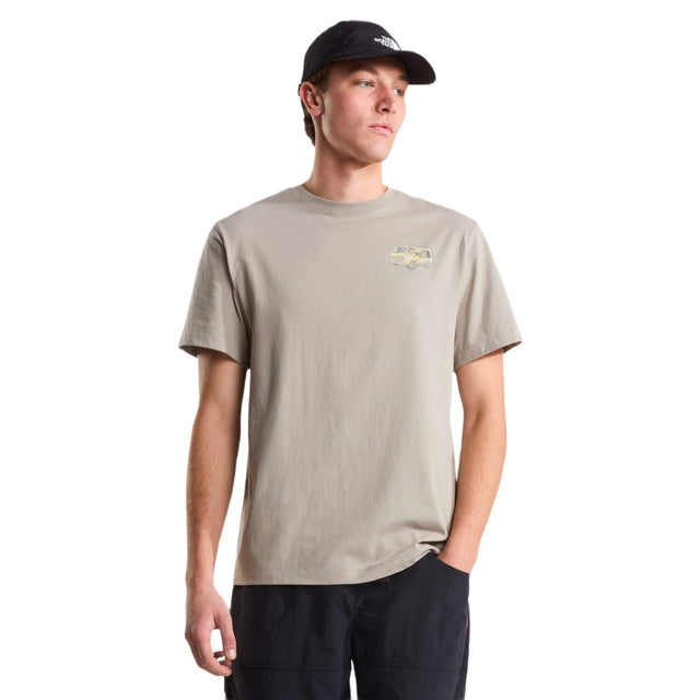 The North Face Men's Van Life Relaxed T-Shirt Stone Slab / Small-Stone Slab / Medium-Stone Slab / Large-Stone Slab / X-Large-Stone Slab / XX-Large - 53 Degrees North 