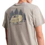 The North Face Men's Van Life Relaxed T-Shirt Stone Slab / Small-Stone Slab / Medium-Stone Slab / Large-Stone Slab / X-Large-Stone Slab / XX-Large - 53 Degrees North 