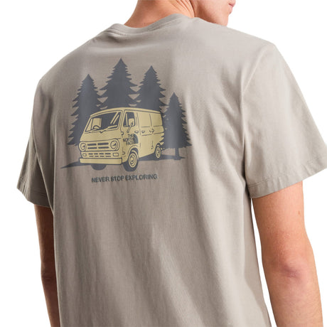The North Face Men's Van Life Relaxed T-Shirt Stone Slab / Small-Stone Slab / Medium-Stone Slab / Large-Stone Slab / X-Large-Stone Slab / XX-Large - 53 Degrees North 