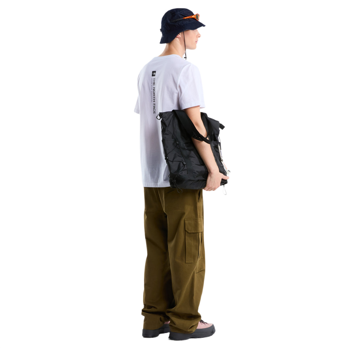 The North Face Men's Vertical Graphic T-Shirt TNF White / Small-TNF White / Medium-TNF White / Large-TNF White / X-Large-TNF White / XX-Large - 53 Degrees North 
