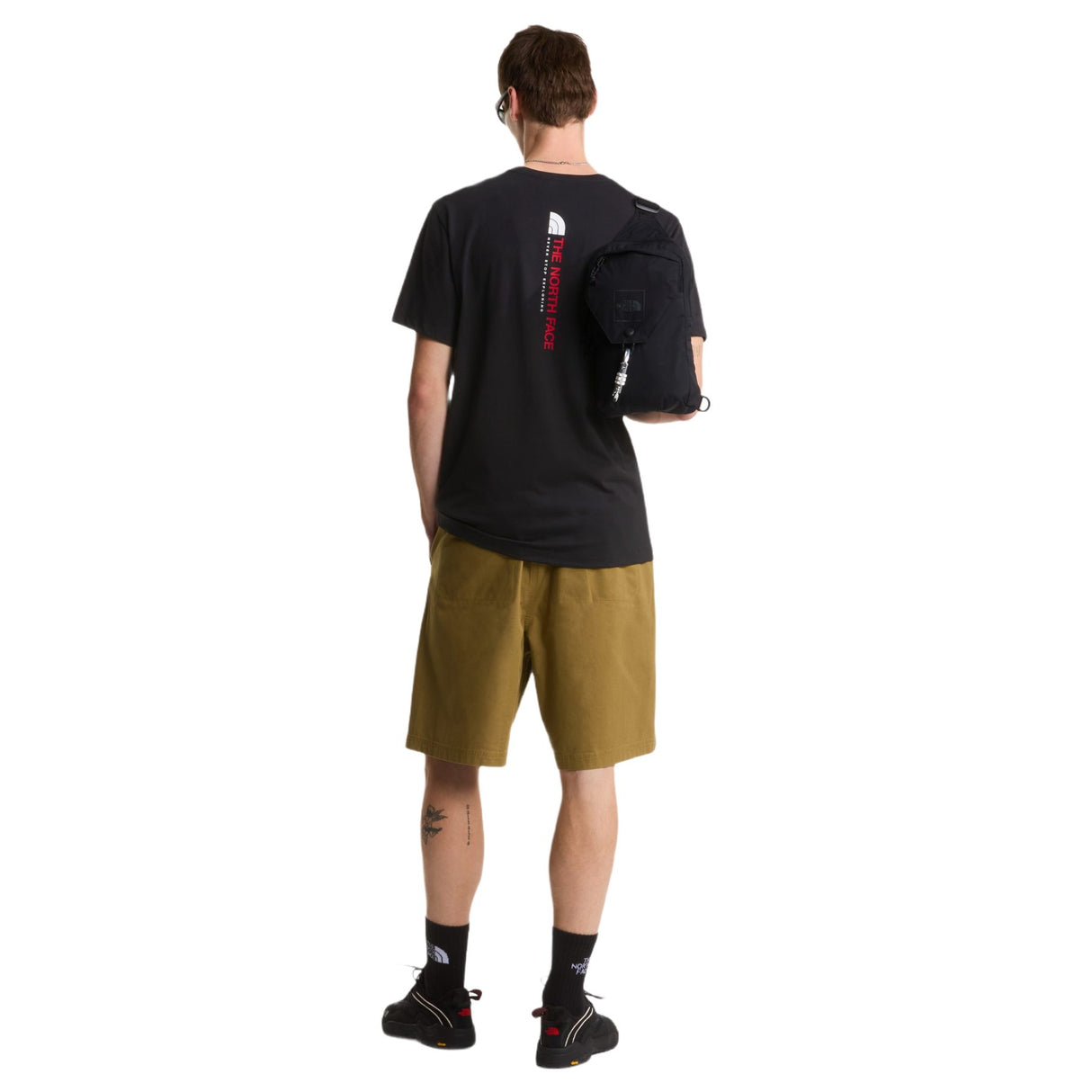 The North Face Men's Vertical Regular T-Shirt TNF Black / Small-TNF Black / Medium-TNF Black / Large-TNF Black / X-Large-TNF Black / XX-Large - 53 Degrees North 