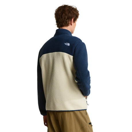 The North Face Men's Yumiori Full Zip Fleece Jacket Desert Stone/Summit Navy / Small-Desert Stone/Summit Navy / Medium-Desert Stone/Summit Navy / Large-Desert Stone/Summit Navy / X-Large-Desert Stone/Summit Navy / XX-Large - 53 Degrees North 