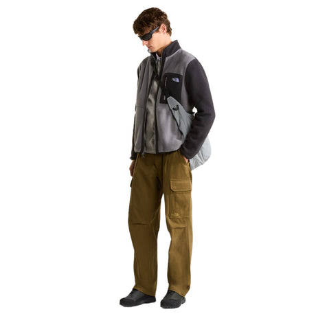The North Face Men's Yumiori Full Zip Fleece Jacket Smoked Pearl/TNF Black / Small - 53 Degrees North