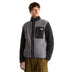The North Face Men's Yumiori Full Zip Fleece Jacket Smoked Pearl/TNF Black / Small - 53 Degrees North