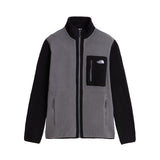 The North Face Men's Yumiori Full Zip Fleece Jacket Smoked Pearl/TNF Black / Small - 53 Degrees North