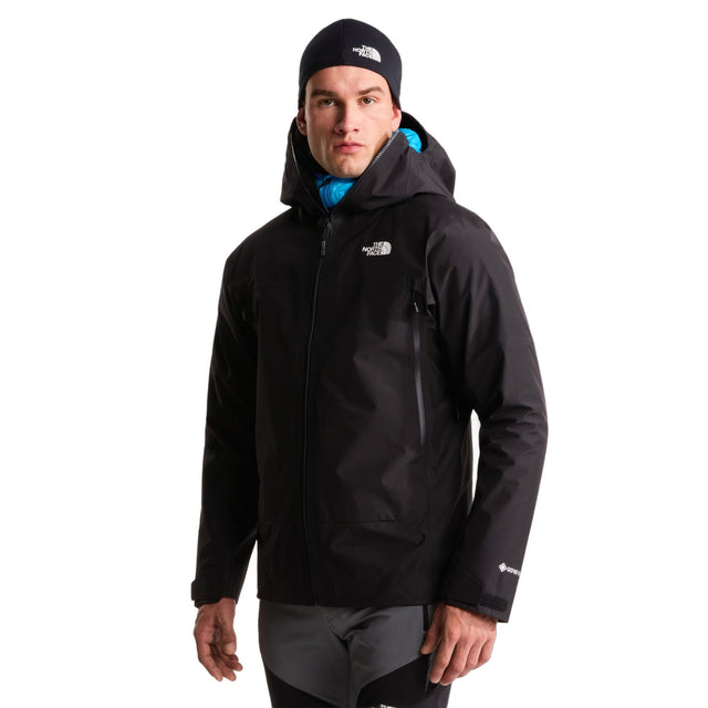 The North Face Men's Jazzi 3L GORE-TEX Jacket TNF Black on model, front - 53 Degrees North