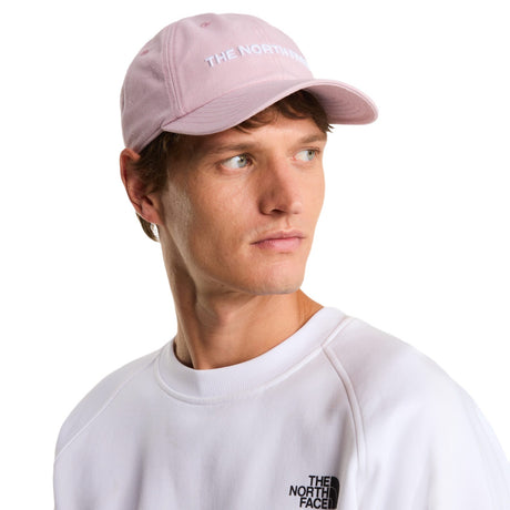 The North Face Roomy Norm Cap TNF Black-Granite Grey-White Dune-Metal Pink-Horizontal - 53 Degrees North 