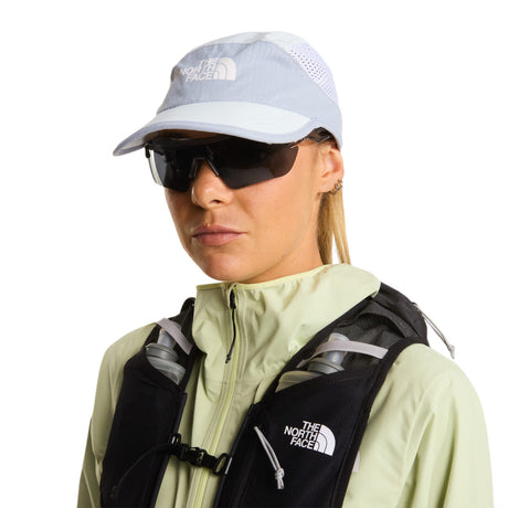 The North Face Summer LT Run Cap Frost Grey/Pearl Stone-Iron Clay/Pearl Stone-TNF Black-White Dune - 53 Degrees North 