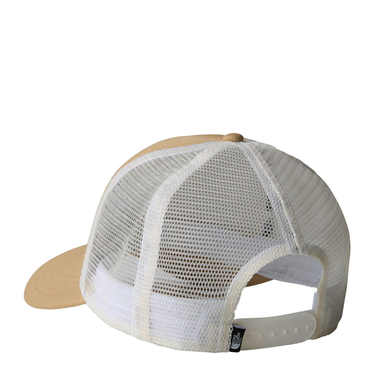 The North Face TNF Logo Trucker Cap Khaki Stone/TNF White-TNF Black/TNF White - 53 Degrees North 