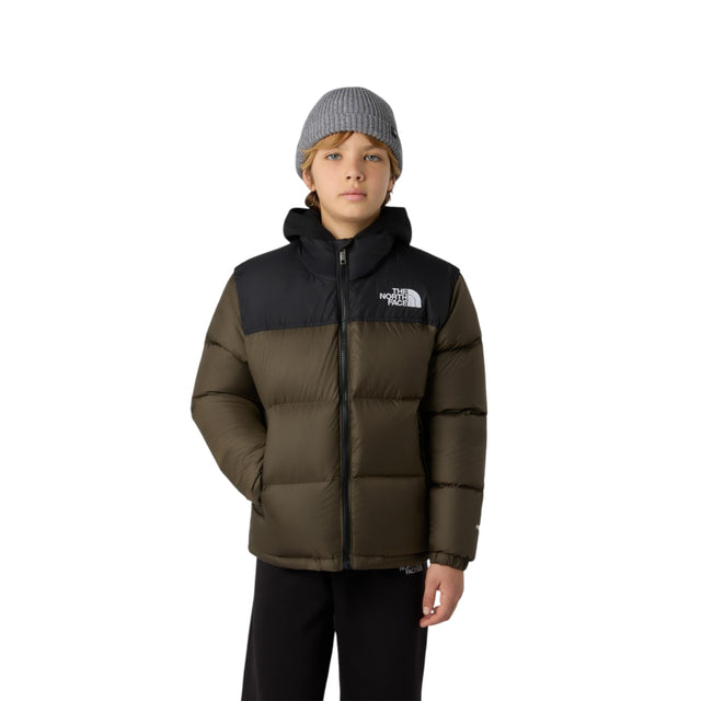 The North Face Teen 1996 Retro Nuptse Jacket New Taupe Green / Age 5-6-New Taupe Green / Age 7-8-New Taupe Green / Age 9-10-New Taupe Green / Age 11-12-New Taupe Green / Age 14-16 - 53 Degrees North 