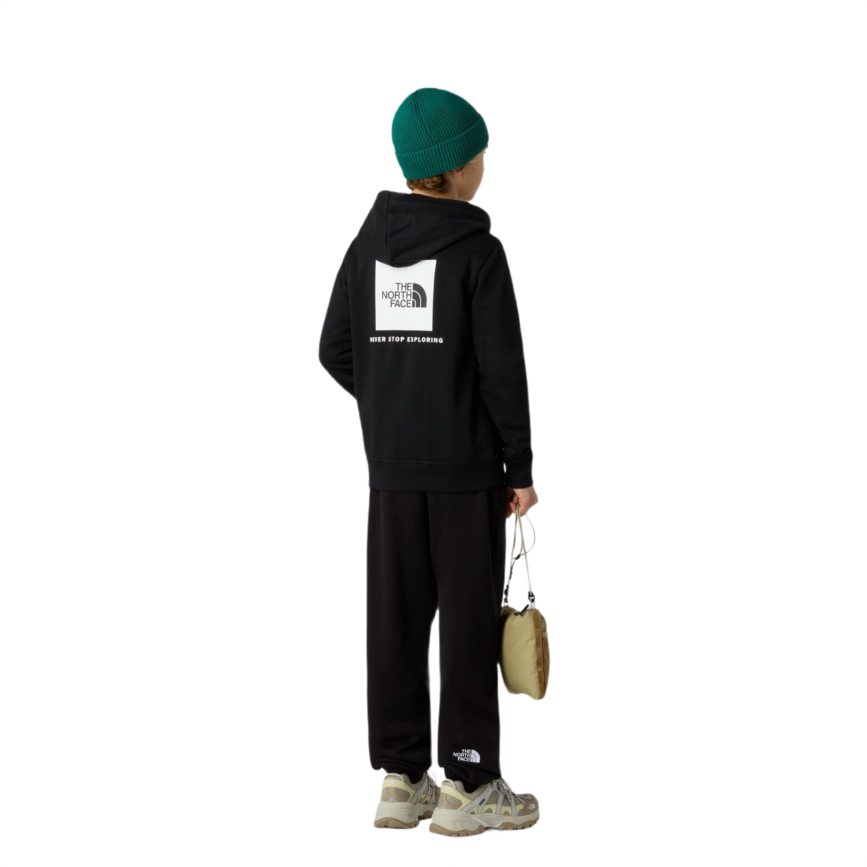 The North Face Teen Box NSE Regular Hoodie TNF Black / Age 7-8-TNF Black / Age 10-TNF Black / Age 12-TNF Black / Age 14-16-TNF Black / Age 18-20 - 53 Degrees North 