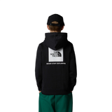 The North Face Teen Box NSE Regular Hoodie TNF Black / Age 7-8-TNF Black / Age 10-TNF Black / Age 12-TNF Black / Age 14-16-TNF Black / Age 18-20 - 53 Degrees North 