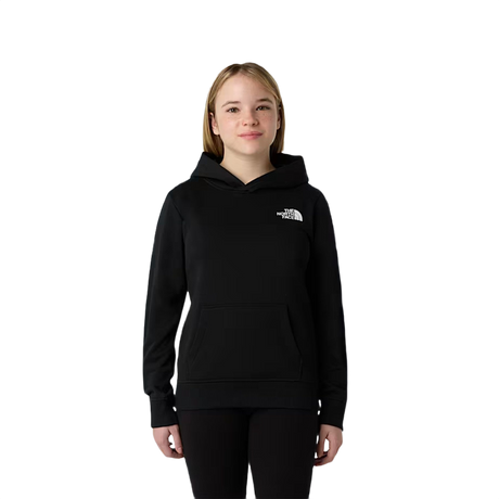 The North Face Teen Box NSE Regular Hoodie TNF Black / Age 7-8-TNF Black / Age 10-TNF Black / Age 12-TNF Black / Age 14-16-TNF Black / Age 18-20 - 53 Degrees North 