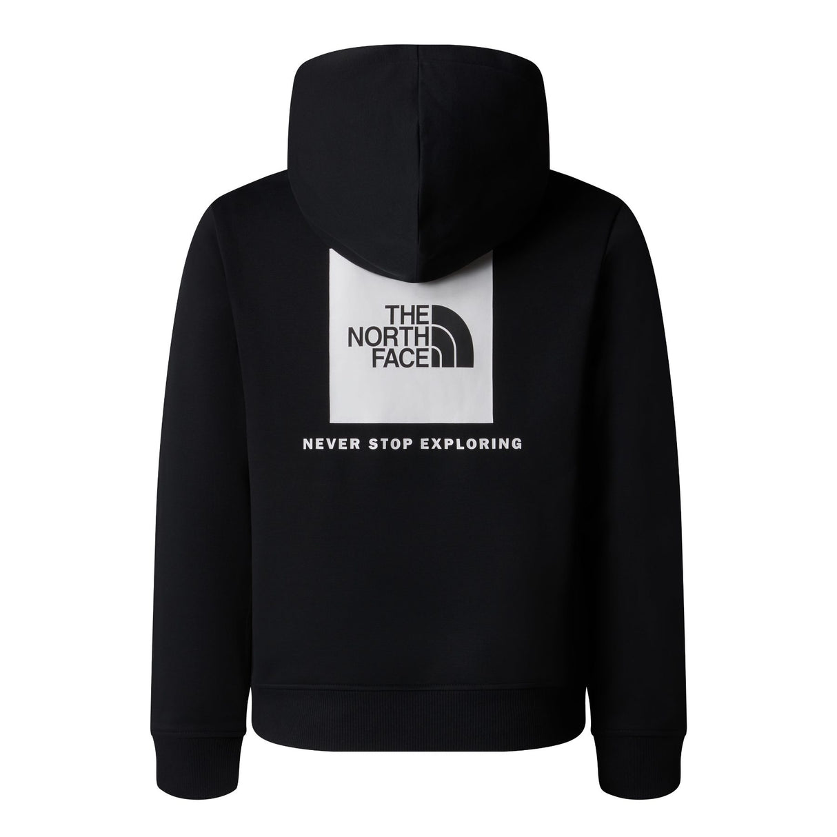 The North Face Teen Box NSE Regular Hoodie TNF Black / Age 7-8-TNF Black / Age 10-TNF Black / Age 12-TNF Black / Age 14-16-TNF Black / Age 18-20 - 53 Degrees North 
