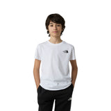 The North Face Teen Box NSE Short Sleeve Tee TNF White / Age 5-6-TNF White / Age 7-8-TNF White / Age 9-10-TNF White / Age 11-12-TNF White / Age 14-16 - 53 Degrees North 